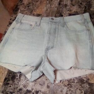 Universal Thread Light Blue Jean Shorts